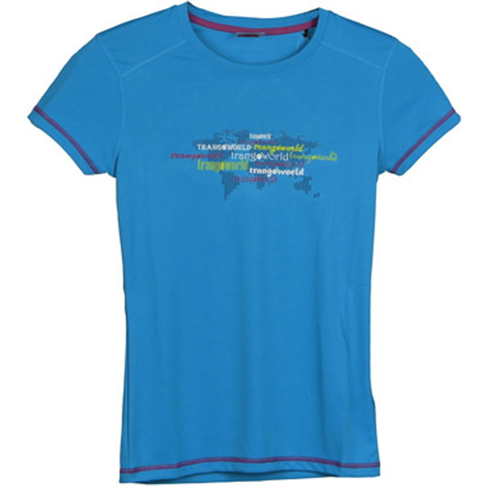 Trango camiseta montaña manga corta mujer _1_CAMISETA REKA vista frontal