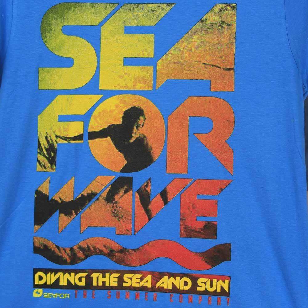 Seafor camiseta manga corta hombre LOGO SEAFOR vista detalle