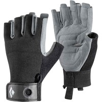 Black Diamond guantes montaña CRAG HALF FINGER vista frontal