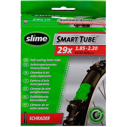 Slime Antipinchazos 29 V.schrader verde cámara bicicleta mtb