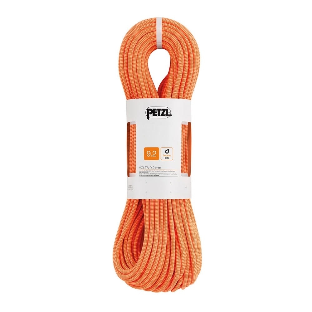 Petzl cuerda escalada VOLTA 9,2mm x 60m vista frontal