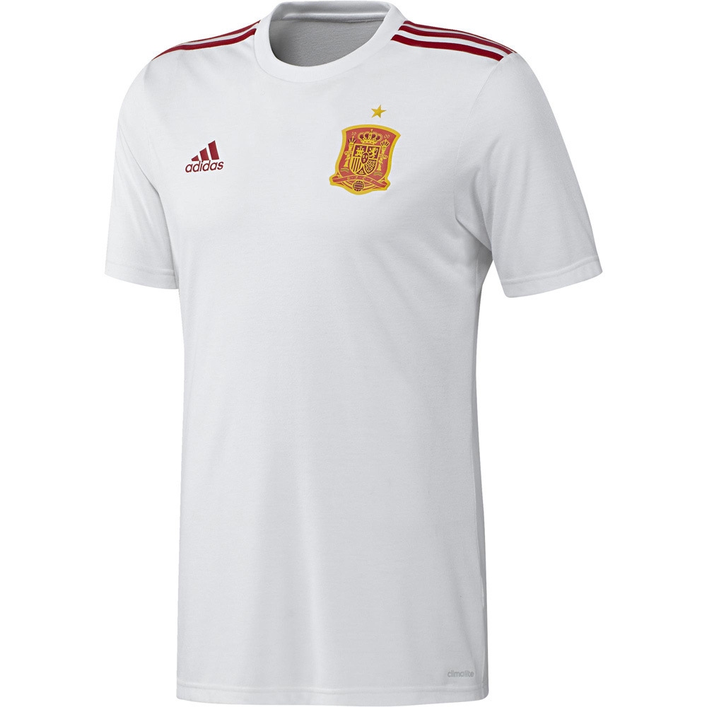 adidas camiseta de fútbol oficiales ESPAA 16 A FANSHI vista frontal