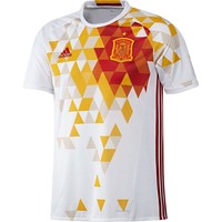 adidas camiseta de fútbol oficiales CAMISETA ESPANA SEGUNDA EQUIPACION 2016 vista frontal