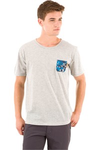 Neak Peak camiseta manga corta hombre T-Janssen GREYNY vista frontal