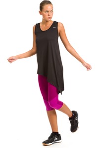 Step&Go camiseta tirantes fitness mujer T-NADIA BLACK vista detalle
