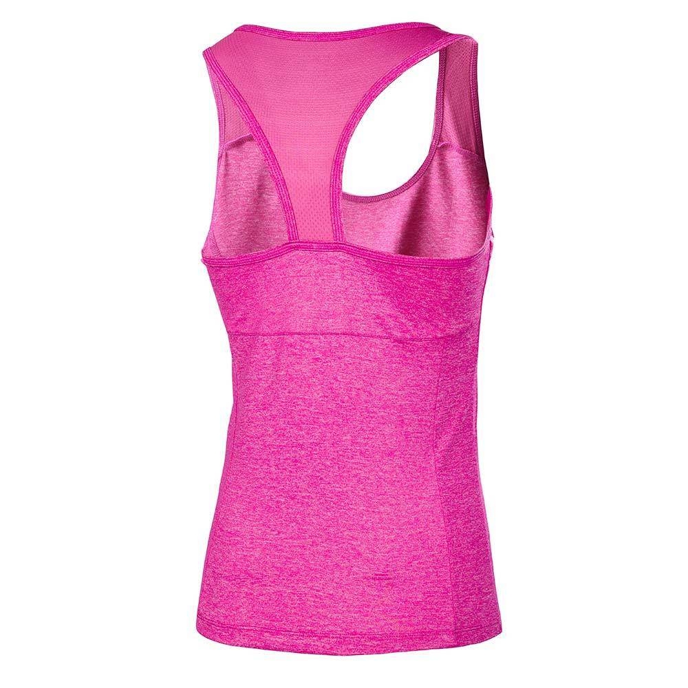 Step&Go camiseta tirantes fitness mujer T-AMANAR VERYBERRY MELANGE 04