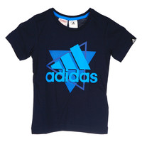 adidas camiseta manga corta niño UNI COTTON GRP TEE vista frontal