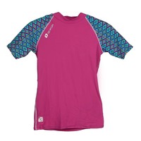 Seafor lycra surf manga corta mujer AZTEC vista frontal