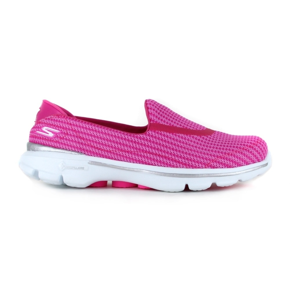 Skechers zapatilla moda mujer GO WALK 3 lateral exterior