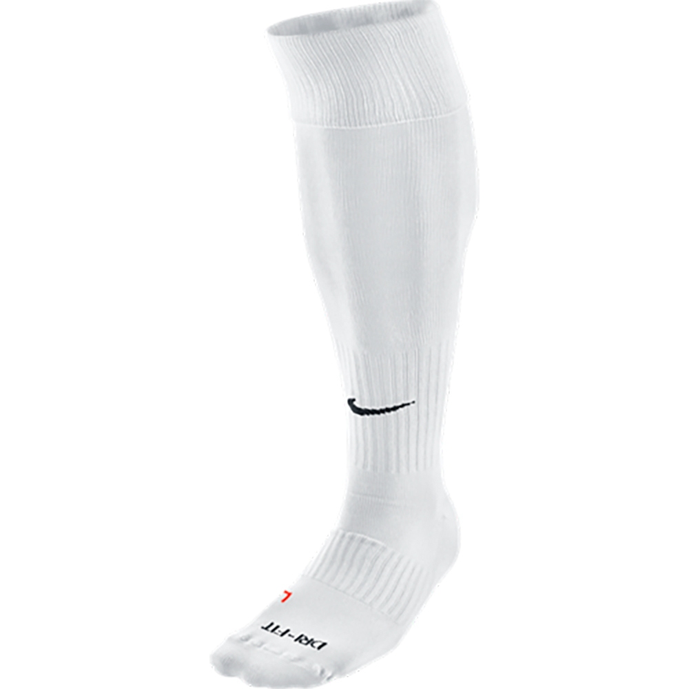 Classic soccer dri-fit medias fĂștbol Blanco (S)