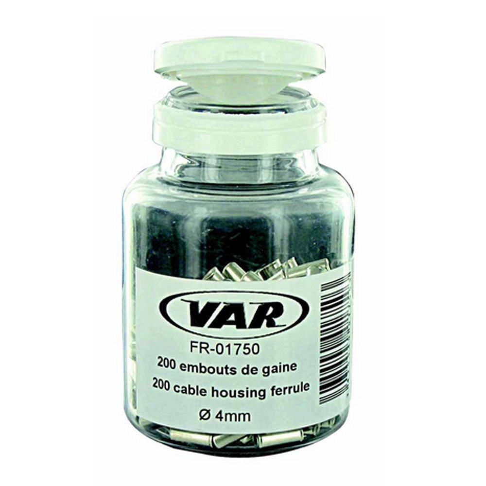 Var Tope funda 4mmmetalicobote 200uni cableado y tope funda ciclismo