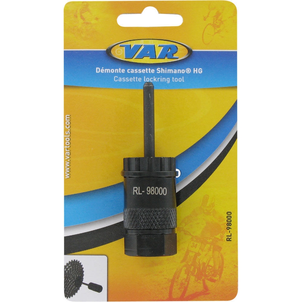 Var extractor casette shimano hg con guia herramientas bicicleta