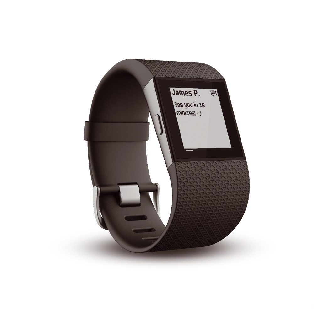 Fitbit smartwatch Surge Black Pequea 04