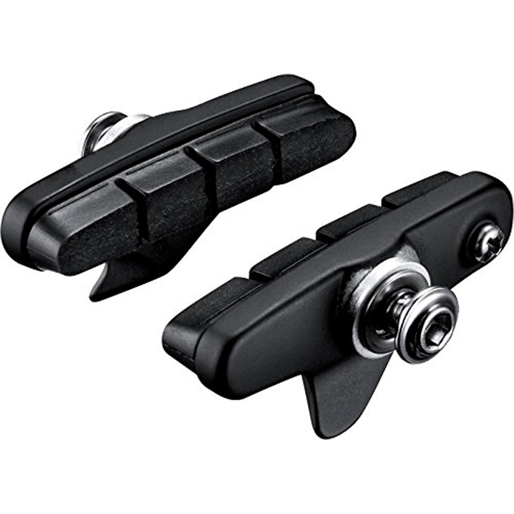 Zapatas 1 par completas br-5800 negro zapatas de freno bici Negro (UNICA)