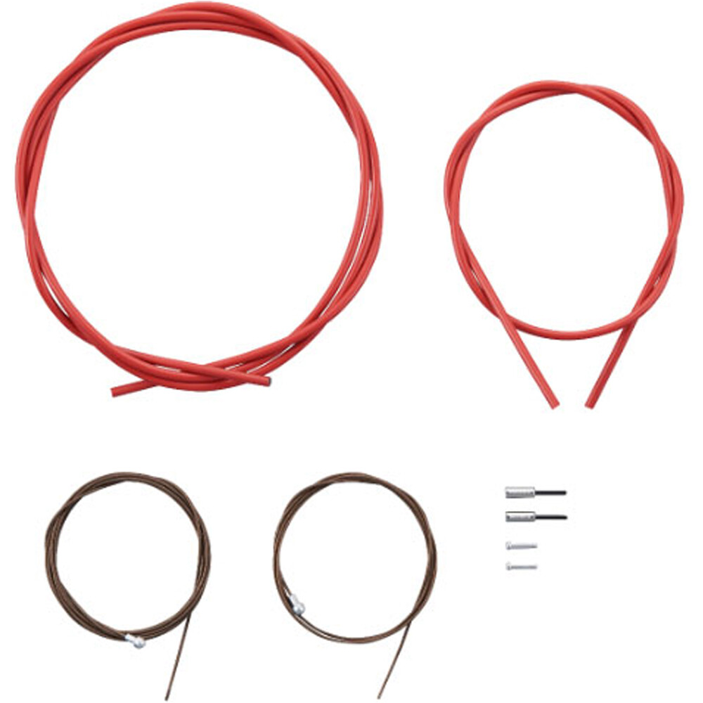 Shimano cable freno/funda/topes ctrapolimero r cableado y tope funda ciclismo