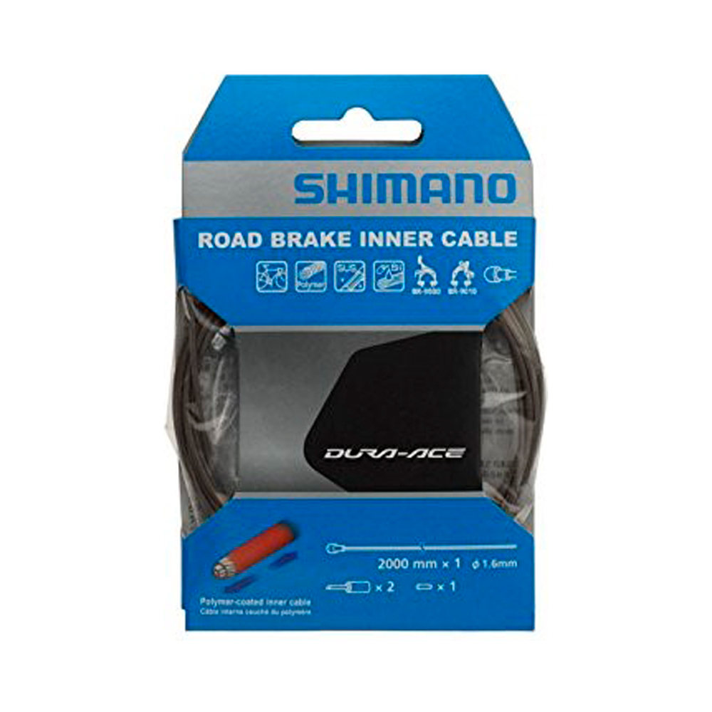 Shimano Cable 1pzfreno 16x2000 polimero ctra cableado y tope funda ciclismo