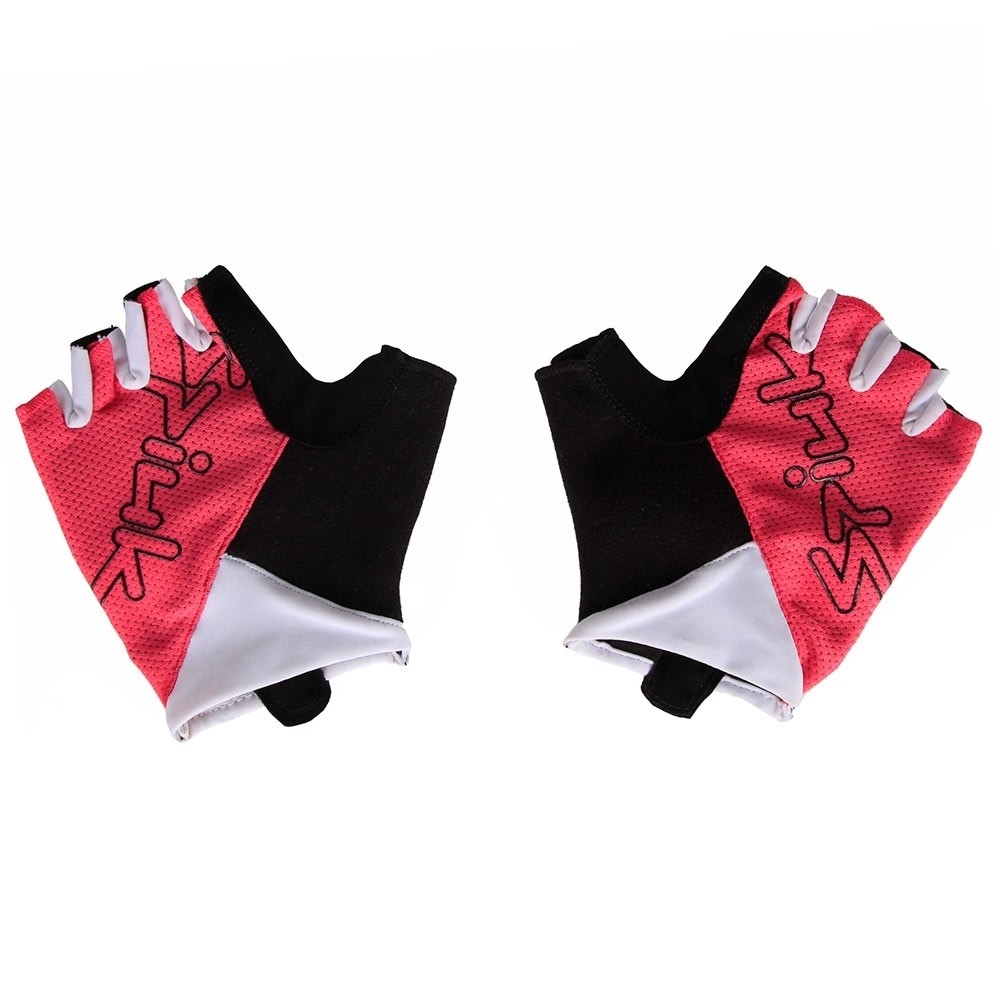 Spiuk guantes cortos ciclismo GUANTE CORTO ANATOMIC UNISEX 2016 FUCSIA vista frontal