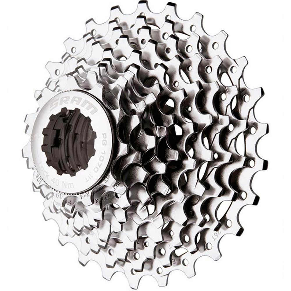 Sram cassette bicicleta carretera CASSETTE PG-1070 11-25 10V NW vista frontal