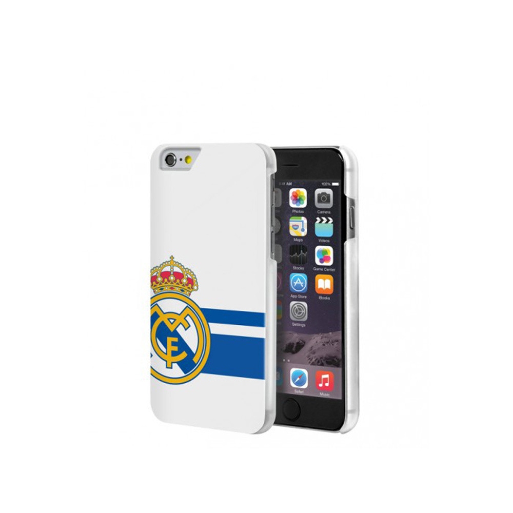 Real Madrid merchandaising equipos de fútbol oficiales CARCASA REAL MADRID IPHONE 6 BL 02
