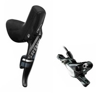 Sram manetas bicicleta carretera DOBLEMANDO FORCE22 HIDRAULICO DISCO TRAS vista frontal