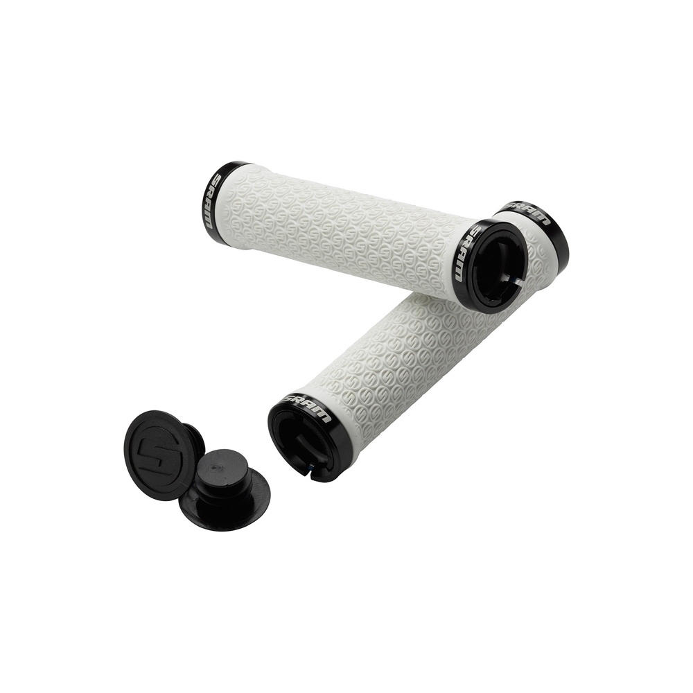 Sram puños manillar PUO LOCKING GRIPS WHT DOUBLE CLAMP vista frontal