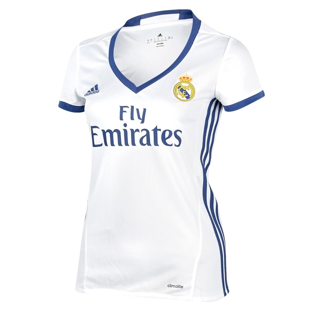 adidas camiseta de fútbol oficiales R.MADRID 17 H JSY W vista frontal