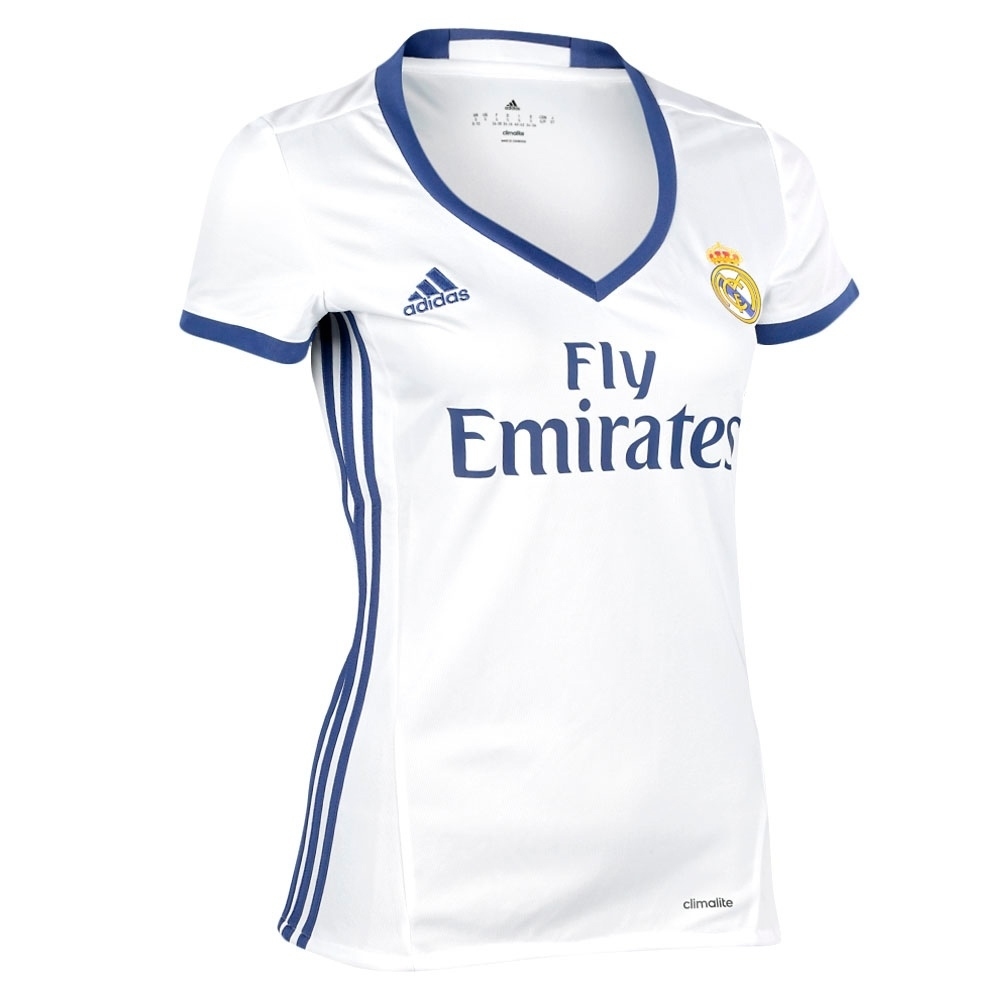 adidas camiseta de fútbol oficiales R.MADRID 17 H JSY W vista detalle