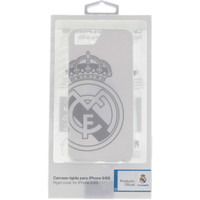 Real Madrid merchandaising equipos de fútbol oficiales CARCASA REAL MADRID IPHONE 6 BL vista frontal