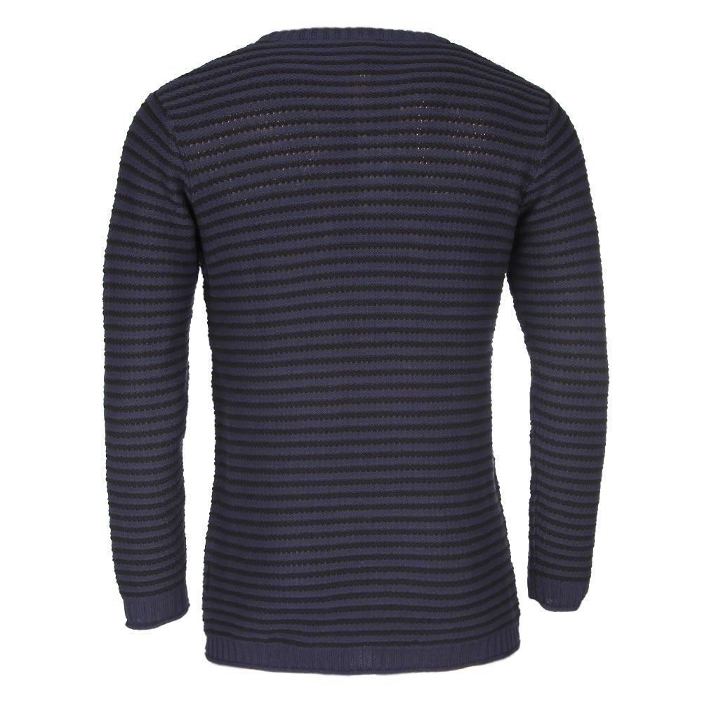 Rip Curl jersey hombre STRIPED CREW SWEATER vista trasera