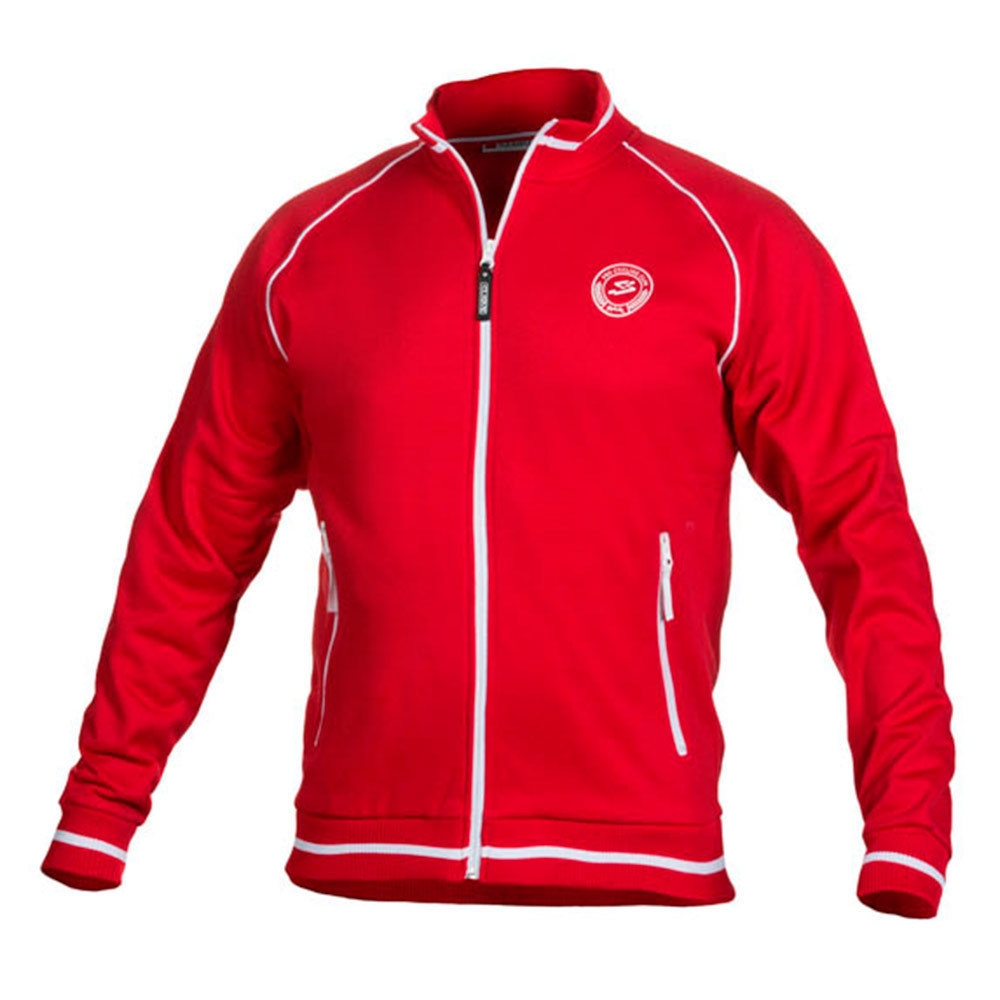 Spiuk sudadera hombre SUDADERA URBAN HOMBRE ROJO vista frontal