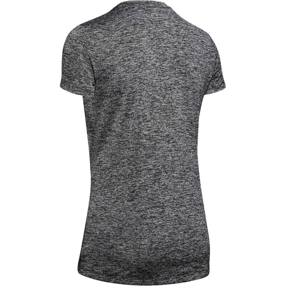 Under Armour camisetas fitness mujer Tech SSV - Twist vista trasera