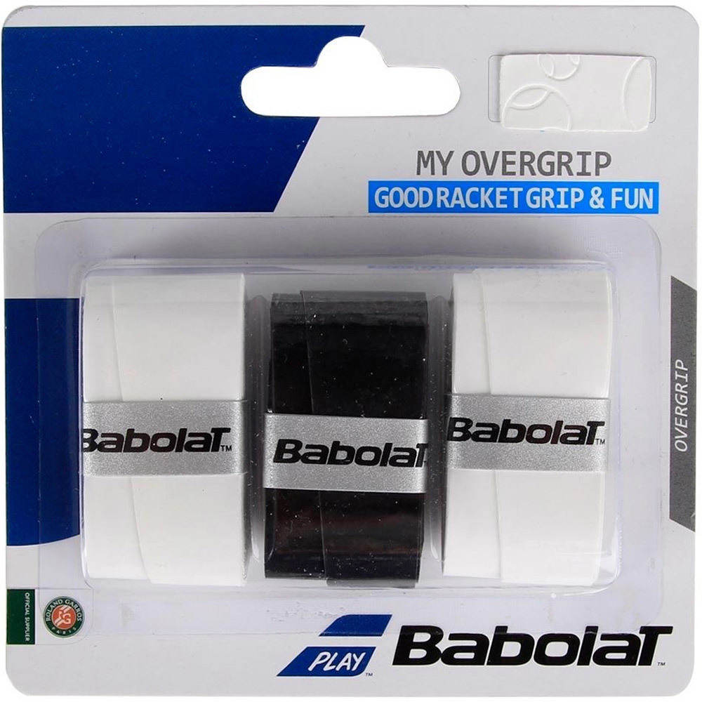 Babolat overgrip tenis MY OVERGRIP X3 vista frontal