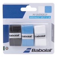 Babolat overgrip tenis MY OVERGRIP X3 vista frontal