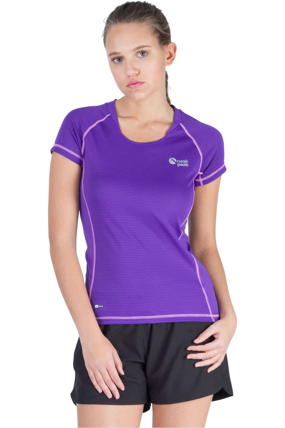 Neak Peak camiseta entrenamiento manga corta mujer T-GAILA LIBERTY vista frontal