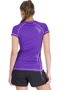 Neak Peak camiseta entrenamiento manga corta mujer T-GAILA LIBERTY vista trasera