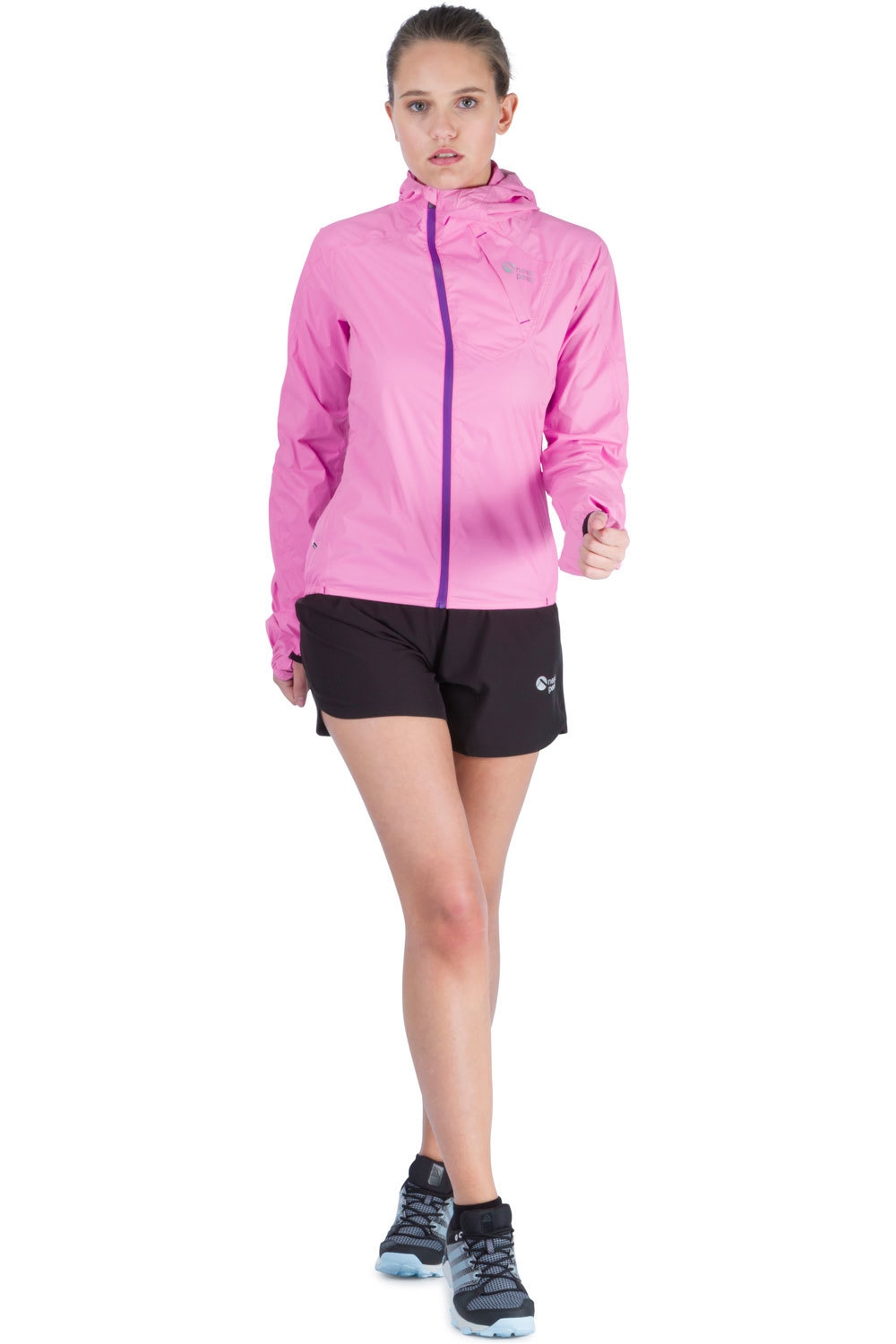 Neak Peak CHAQUETA RUNNING MUJER B-JAITER AZALEA FLUOR vista detalle