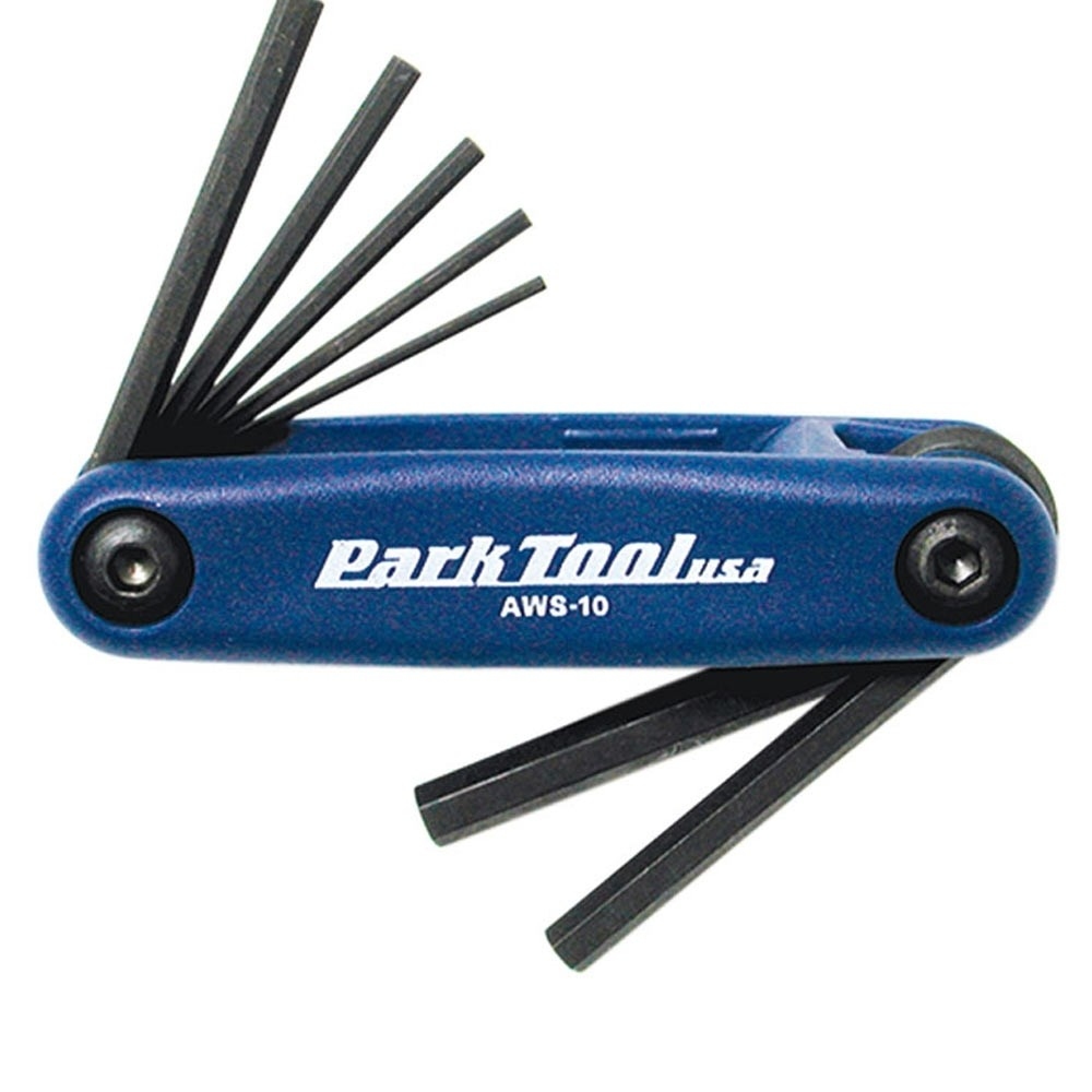 Park Tool multiherramienta bicicleta AWS-10  NAVAJA ALEN: 15,2,3,4,5,6mm. vista frontal