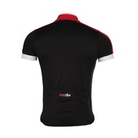 Rh+ maillot manga corta hombre PRIME JERSEY 2016 BLACK/RED vista trasera