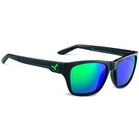 Cebe gafas deportivas HACKER SHINY BLACK GREEN Zone Grey vista frontal