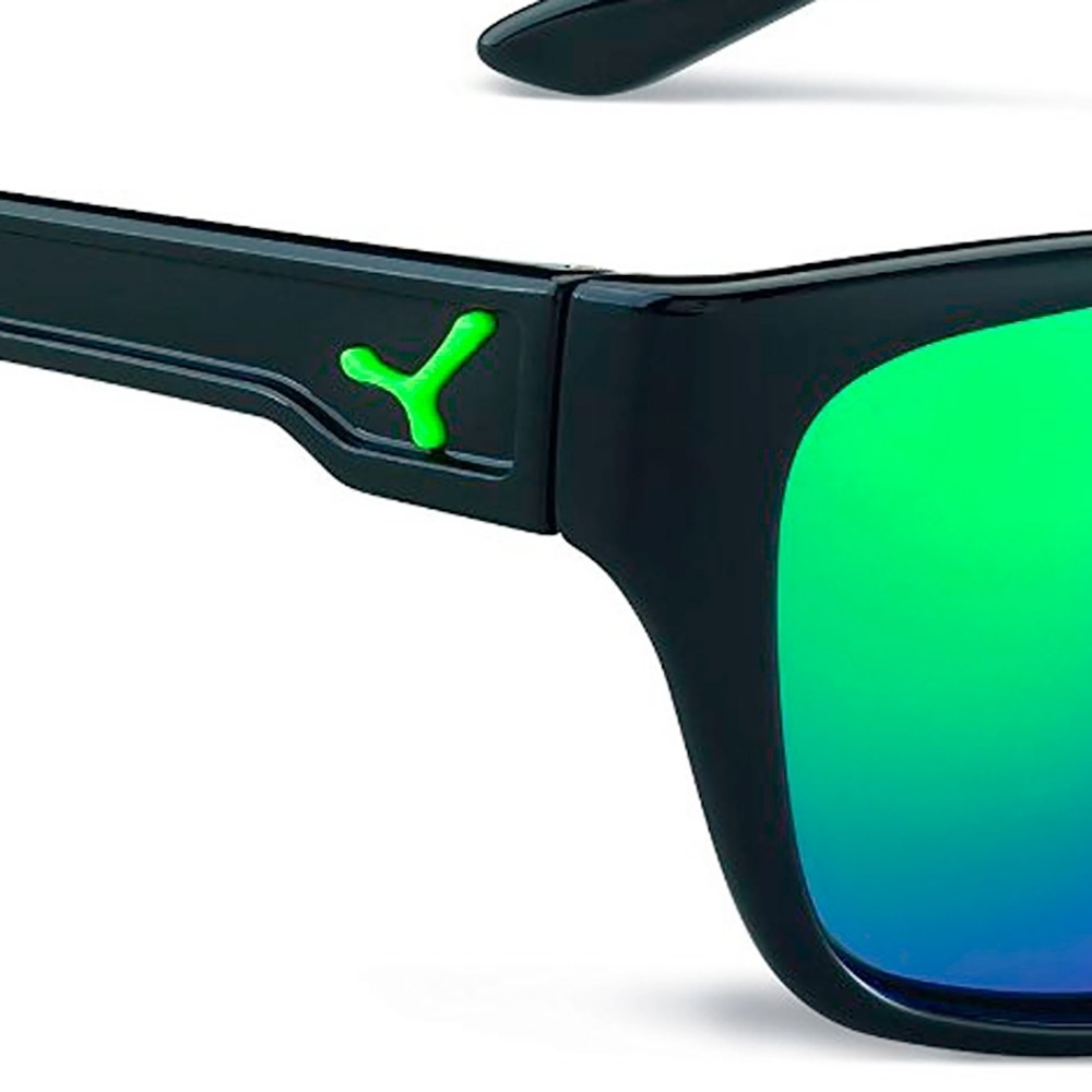 Cebe gafas deportivas HACKER SHINY BLACK GREEN Zone Grey 01