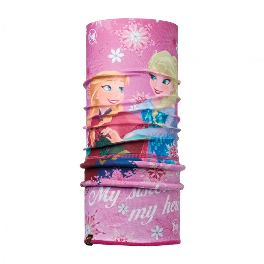 Buff tubular infantil POLAR BUFF FROZEN SISTERS PINK vista frontal