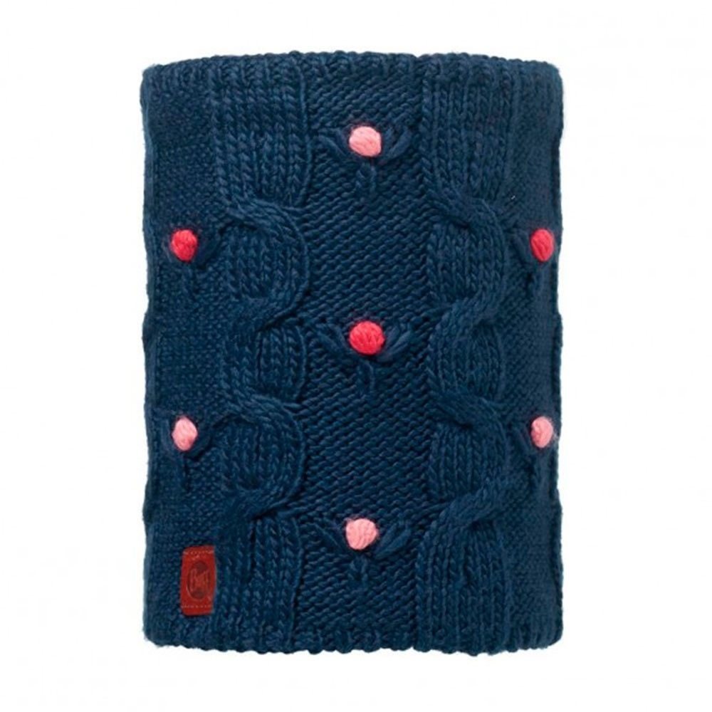 Buff tubular infantil KNITTED POLAR FLEECE NECKWARMER DYSHA NAVY vista frontal