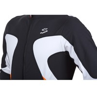 Spiuk cortavientos ciclismo hombre CHAQUETA TEAM HOMBRE 2016 NEGRO/NARANJA AV/BLANCO 05