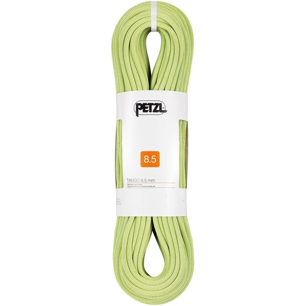 Petzl cuerda escalada TANGO 8,5mm x 50m vista frontal