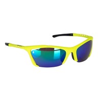 Eassun gafas ciclismo TRACK. Montura amarilla fluor/lente verde revo. 02