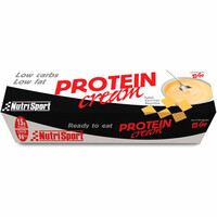 Nutrisport complementos nutricionales PROTEIN CREAM 3x135g VAINIL vista frontal