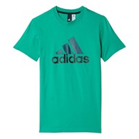 adidas camiseta manga corta niño YB LOGO TEE vista frontal