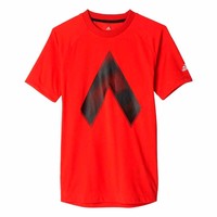 adidas camiseta manga corta niño YB ACE GRAP TEE vista frontal