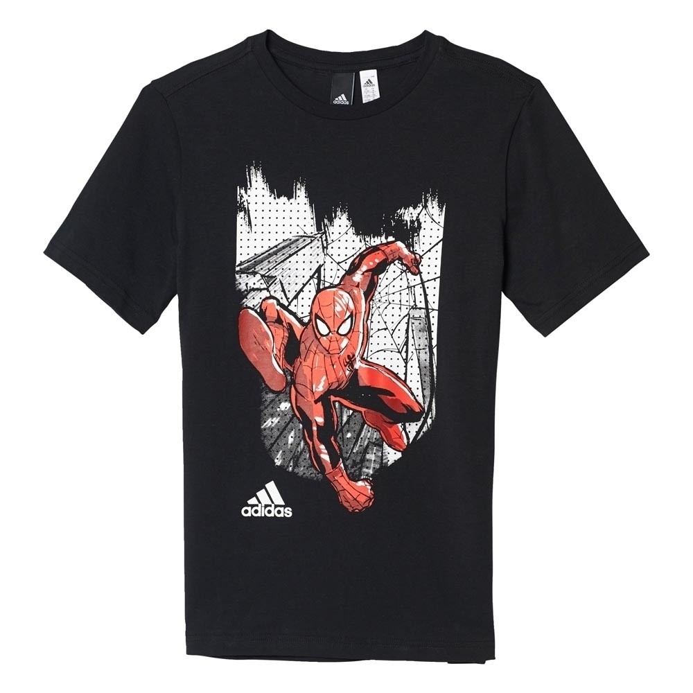 adidas camiseta manga corta niño SPIDEY IN NY vista frontal