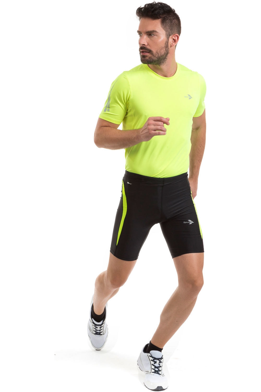 Spyro malla corta running hombre R-YARKO vista detalle